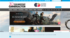 Desktop Screenshot of gamereactor.dk