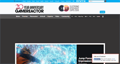 Desktop Screenshot of gamereactor.it