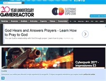 Tablet Screenshot of gamereactor.es