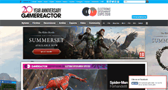 Desktop Screenshot of gamereactor.se