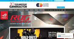 Desktop Screenshot of gamereactor.no
